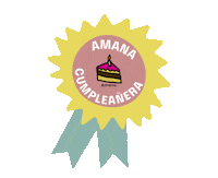 Birthday Cumpleañera Sticker by Amano