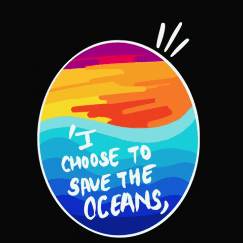 omnair beach ocean sea save the planet GIF