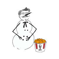 Christmas Dinner Mega Navidad Sticker by KFC LA&C