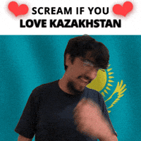 Kazakhstan Flag GIF