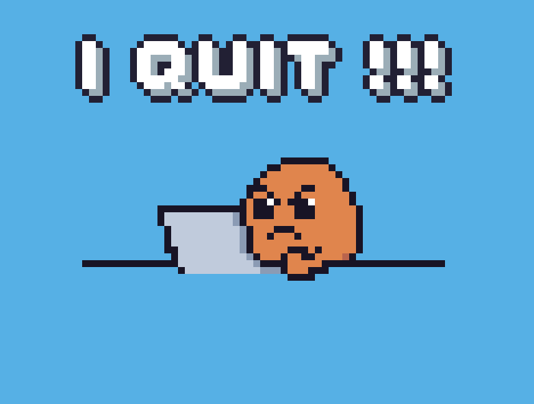Frustrated Pixel Art GIF by Potatozzz by 9GAG