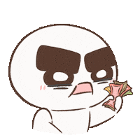 Money Burn Sticker