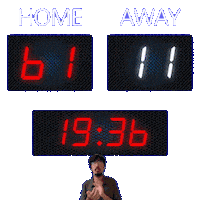 11 Away Sticker