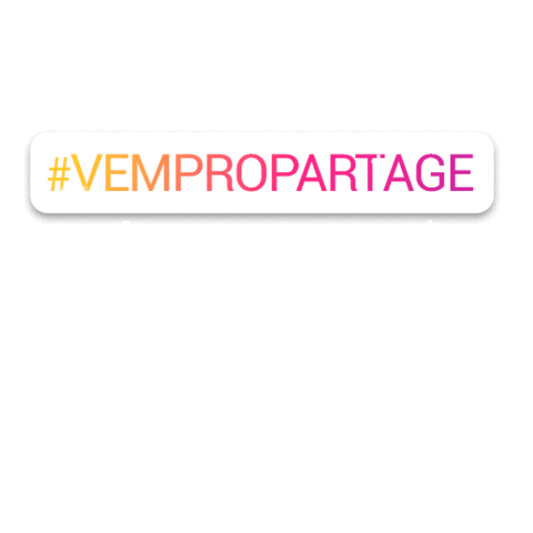 shopping partage Sticker