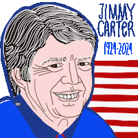 President Jimmy Carter GIF