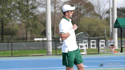 men's tennis wave GIF by GreenWave
