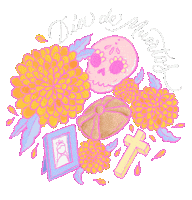 Mexico Skull Sticker