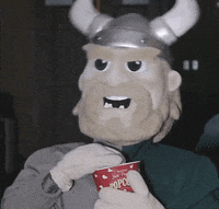 viking popcorn GIF by Cleveland State University