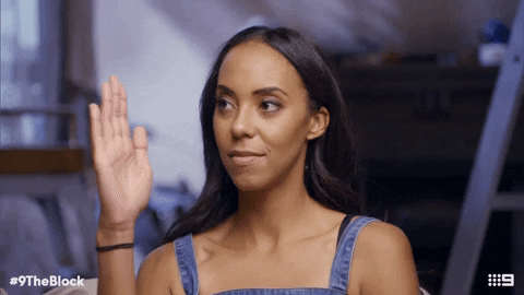 fall carla GIF by theblock