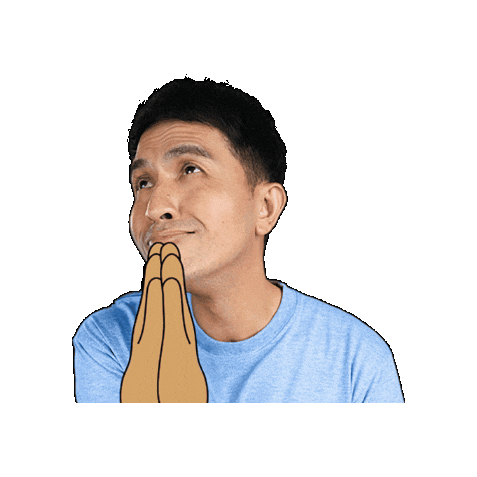 Pray Dennis Trillo Sticker by Skyro