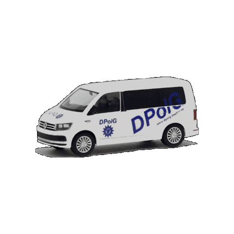 Vw Bus Bayern Sticker by dpolg_bayern