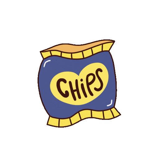 Potato Chips New Post Sticker