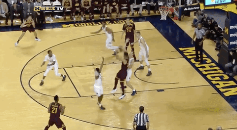 Michigan Basketball GIF by Michigan Athletics