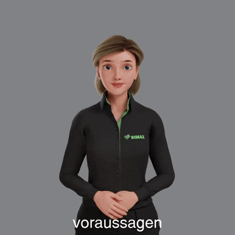 Avatar Gebärdensprache GIF by Sign Time - SiMAX