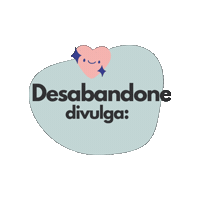 Desabandone ong adote adocao divulgacao Sticker