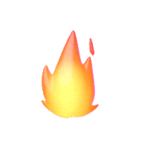 Fire Pray Sticker by BogMedia