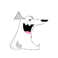 Happy Dog Sticker