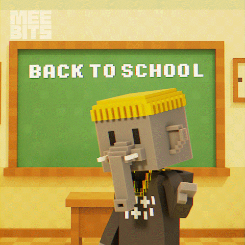 Back To School GIF by Meebits