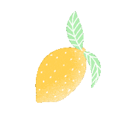 limistic summer illustration lemon lemonade Sticker