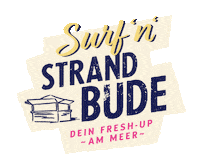 Surfing Strand Sticker by MILRAM