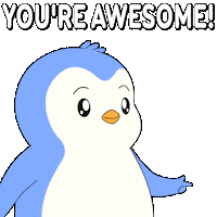 Awesome Penguin Sticker by Pudgy Penguins