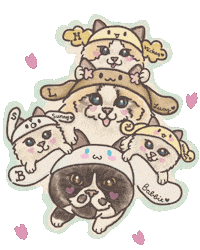 Ragdoll 飛 Sticker