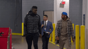 chris paul arrival GIF by NBA