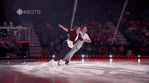 Flying Figure Skating GIF by CBC
