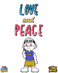 Good Vibes Love Sticker by Zhot Music