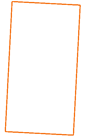 Orange Frame Sticker by Rendr MASTERD