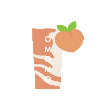 Orange County Boba Sticker by OMOMO Tea Shoppe