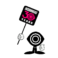 30 Years Sticker by Insomniac Events