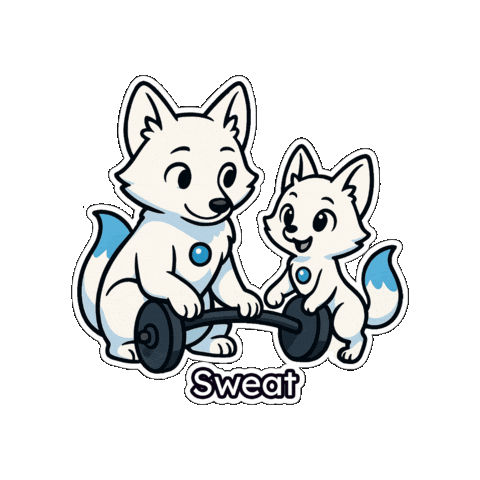 Fitness Workout Sticker