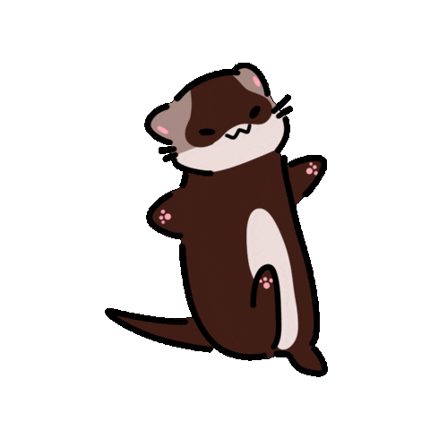 Pet Ferret Sticker