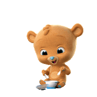 Baby Eating Sticker by pimpolhoprodutos