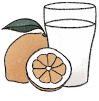 Water Lemon Sticker by Bohoswing