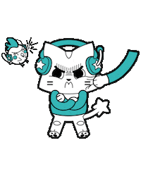 Angry Cat Sticker by Piticas