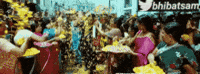 Prakash Raj Flower Shower GIF