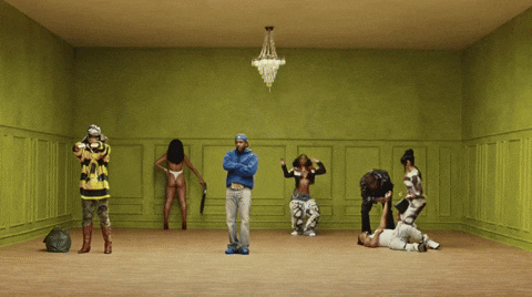 michelleumunna kendrick lamar squabble up GIF