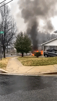 Small Plane Crashes Into Suburban Maryland House, Killing Pilot