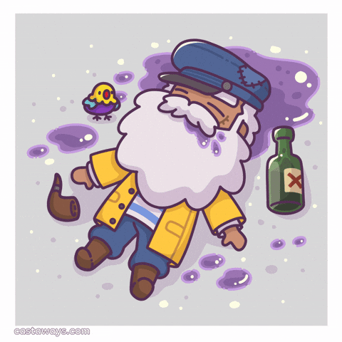 Drunk Black Out GIF by Castaways