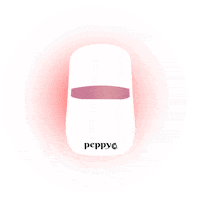 Peppycoau skincare ledlight peppyco peppycoau Sticker
