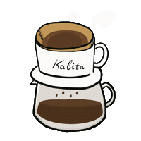 Cafe Drip Sticker by ApplePan