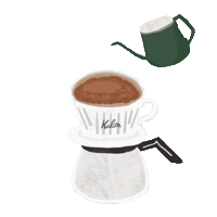 Coffee Break Sticker by ApplePan