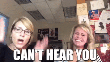 Chicksonright what huh cant hear you chicks on the right GIF
