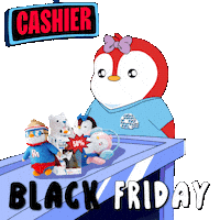 Black Friday Shopping Sticker by Pudgy Penguins