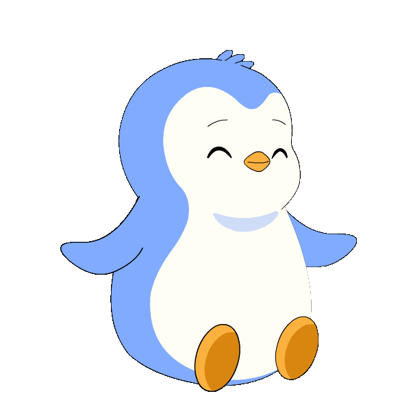 Chill Breathe Sticker by Pudgy Penguins