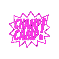Los Angeles Pow Sticker by Champ Camp