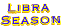 Astrology Libra Sticker by GIPHY Text