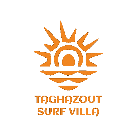 taghazoutsurfvilla giphygifmaker beach sun vacation Sticker